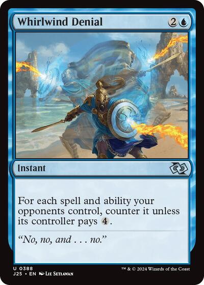 Whirlwind Denial (Foundations Jumpstart) Near Mint