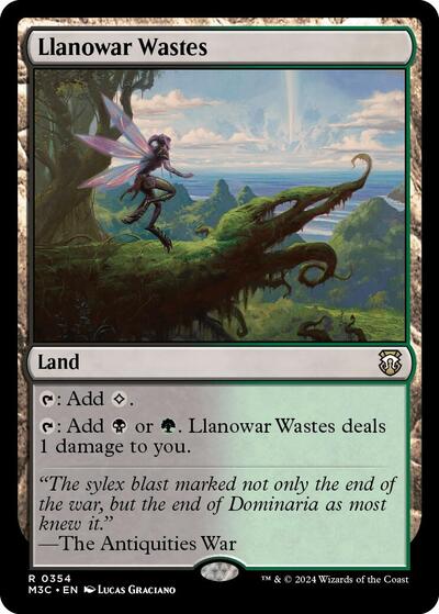 Llanowar Wastes Ripple Foil|0|0|0.00