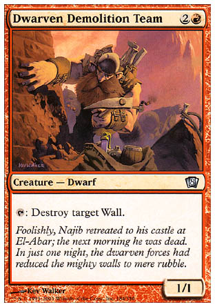 Dwarven Demolition Team (8th Edition) Medium Play