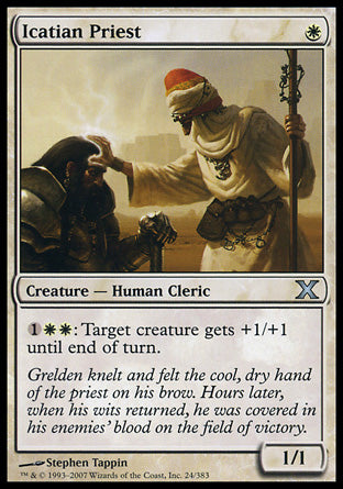 Icatian Priest (10th Edition) Medium Play