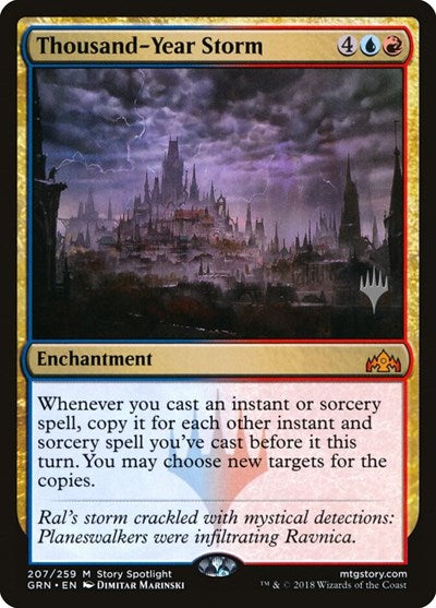 Thousand-Year Storm (Promo Pack: Kaldheim) Light Play