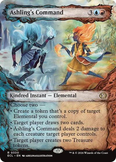 Ashling's Command (Showcase) (Lorwyn Eclipsed) Near Mint Foil