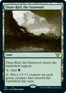 Oran-Rief, the Vastwood (Commander: Kamigawa: Neon Dynasty) Light Play