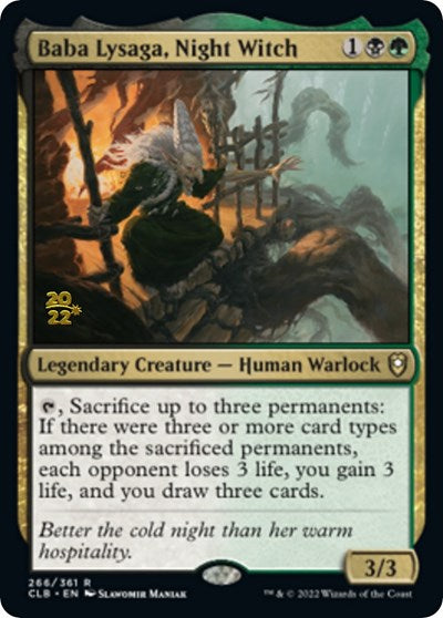 Baba Lysaga, Night Witch (Promos: Prerelease Cards) Near Mint Foil