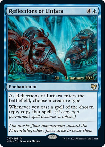 Reflections of Littjara (Promos: Prerelease Cards) Medium Play Foil