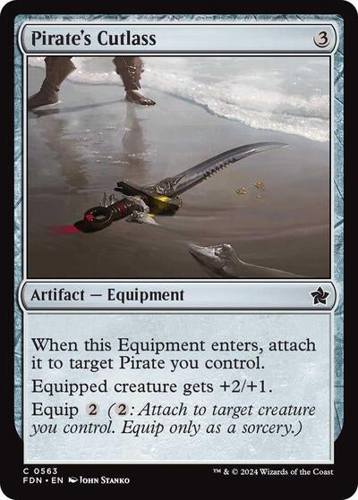 Pirate's Cutlass (Foundations) Light Play
