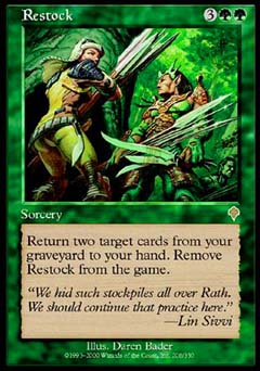 Restock (Invasion) Medium Play