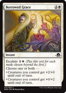 Borrowed Grace (Eldritch Moon) Medium Play Foil
