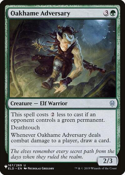 Oakhame Adversary (The List) Near Mint