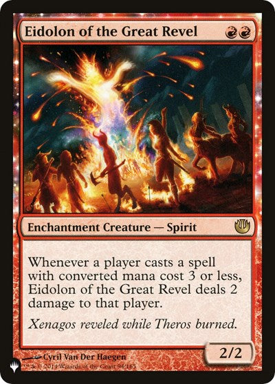 Eidolon of the Great Revel (The List) Near Mint