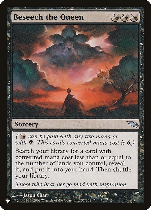 Beseech the Queen (The List) Medium Play