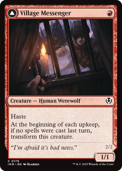 Village Messenger (Innistrad Remastered) Light Play