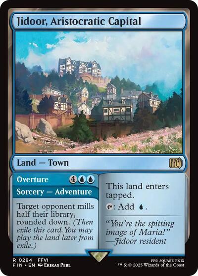 Jidoor, Aristocratic Capital (Universes Beyond: FINAL FANTASY) Near Mint Foil