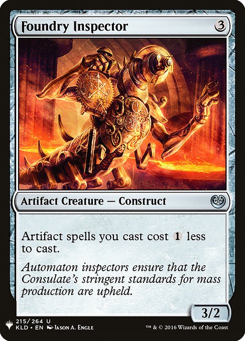 Foundry Inspector (Mystery Booster) Near Mint