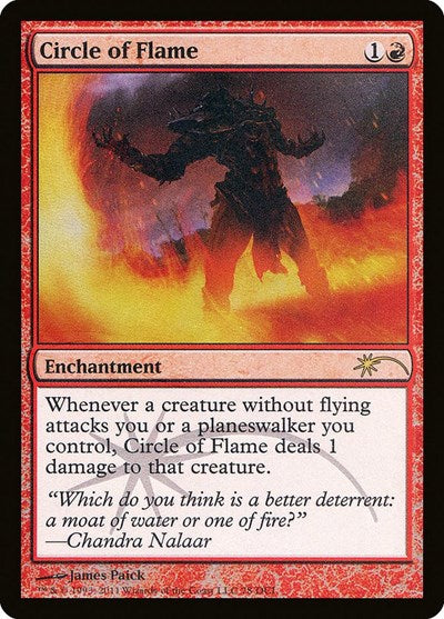 Circle of Flame (Promos: WPN and Gateway) Damaged / Poor Foil