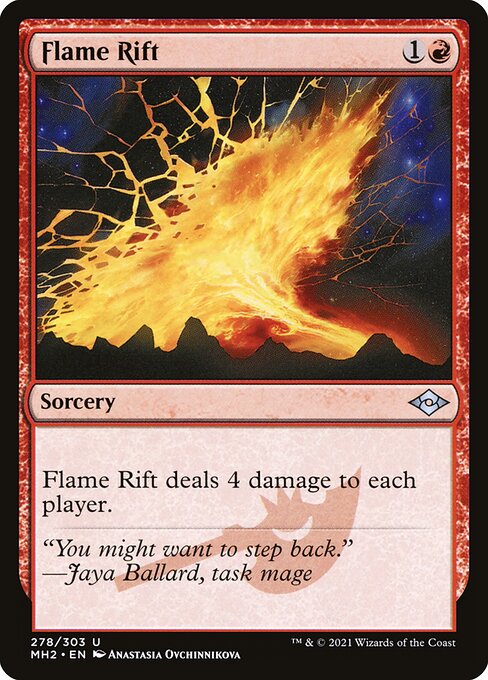 Flame Rift (Foil Etched) (Modern Horizons 2) Near Mint Foil