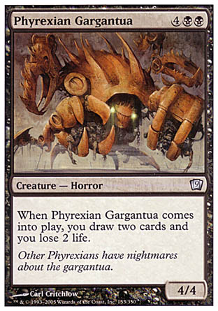 Phyrexian Gargantua (9th Edition) Near Mint Foil