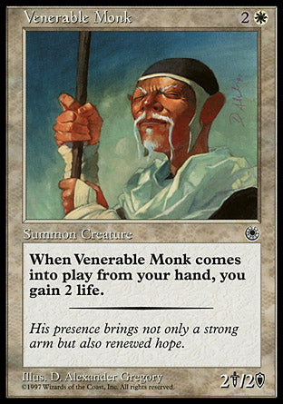 Venerable Monk (Portal) Damaged / Poor