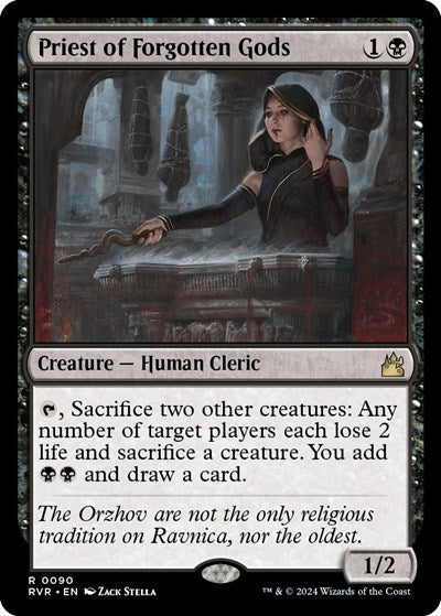 Priest of Forgotten Gods (Ravnica Remastered) Near Mint