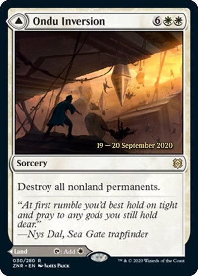 Ondu Inversion (Promos: Prerelease Cards) Near Mint Foil