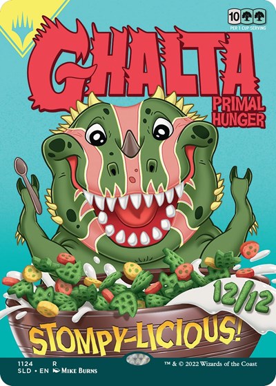 Ghalta, Primal Hunger (Secret Lair) Near Mint Foil