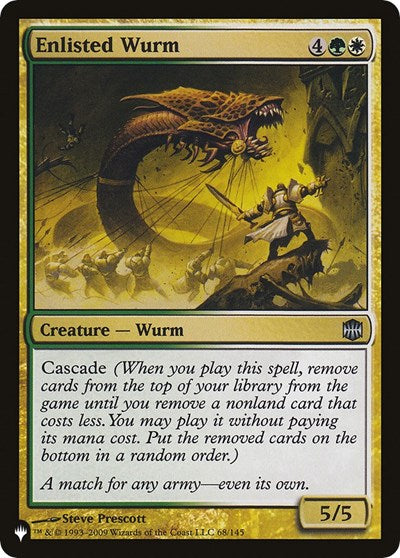 Enlisted Wurm|11|0|0.00