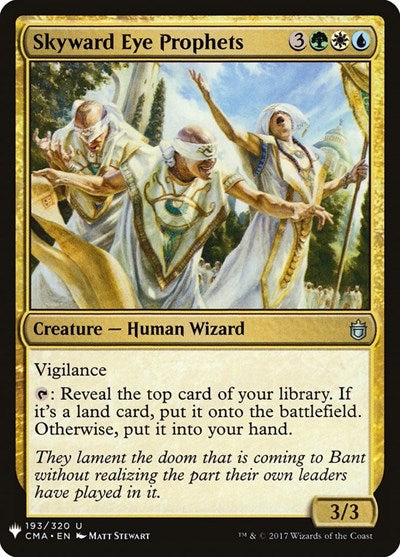 Skyward Eye Prophets (Mystery Booster) Near Mint