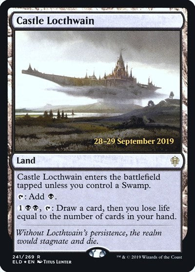 Castle Locthwain (Promos: Prerelease Cards) Light Play Foil