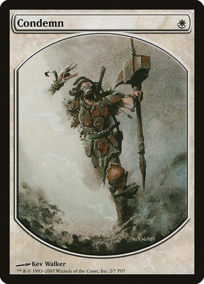 Condemn (Promos: Magic Player Rewards) Light Play