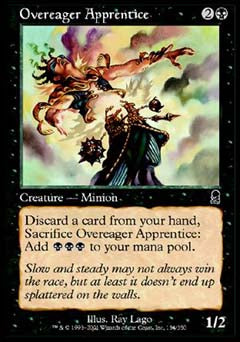 Overeager Apprentice (Odyssey) Light Play Foil
