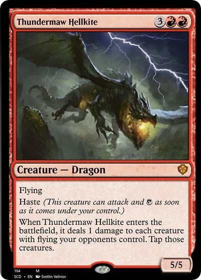 Thundermaw Hellkite (Commander 2022 Starter Decks) Near Mint