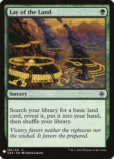 Lay of the Land (Mystery Booster) Medium Play