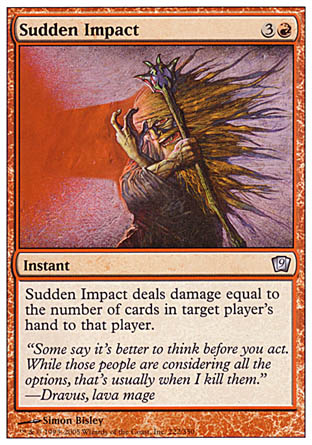 Sudden Impact (9th Edition) Medium Play