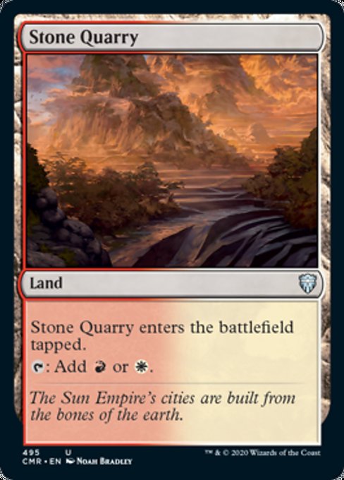 Stone Quarry (Commander 2020 Commander Legends) Light Play