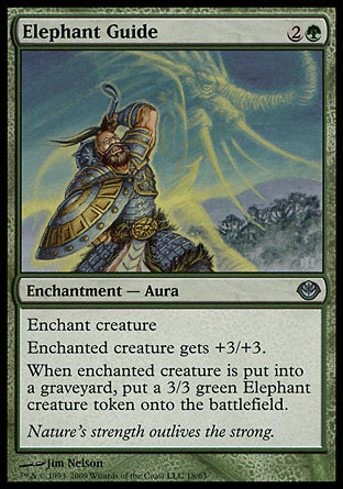 Elephant Guide (Duel Decks: Garruk vs Liliana) Medium Play