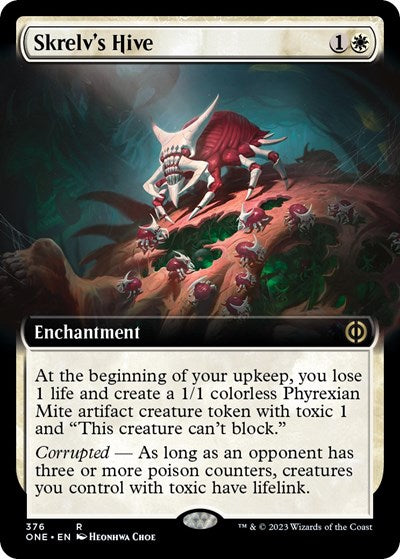 Skrelv's Hive (Extended Art) (Phyrexia: All Will Be One) Near Mint
