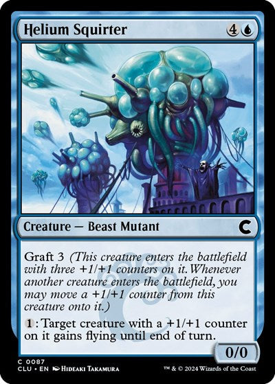 Helium Squirter (Ravnica: Clue Edition) Light Play