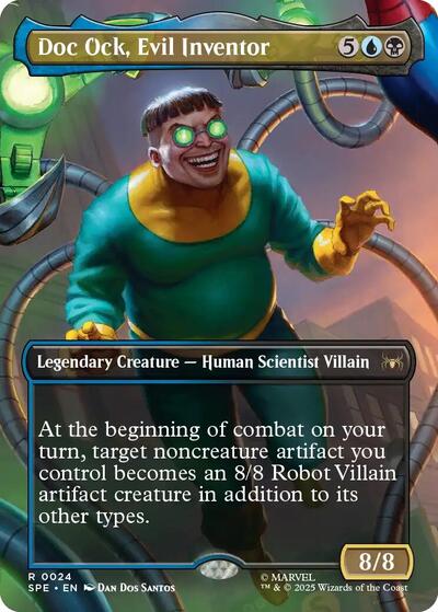Doc Ock, Evil Inventor (Borderless) (Marvel's Spider-Man: Eternal-Legal) Near Mint