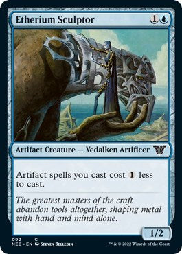 Etherium Sculptor (Commander: Kamigawa: Neon Dynasty) Light Play