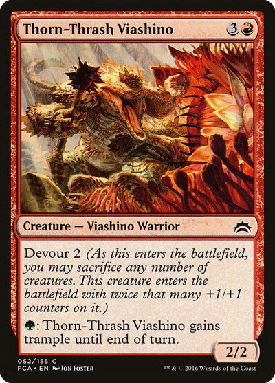 Thorn-Thrash Viashino (Planechase Anthology) Light Play