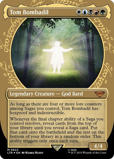 Tom Bombadil (Showcase) (Surge Foil) (Universes Beyond: The Lord of the Rings: Tales of Middle-earth) Near Mint Foil