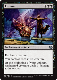 Enslave (Duel Decks Anthology: Garruk vs Liliana) Near Mint