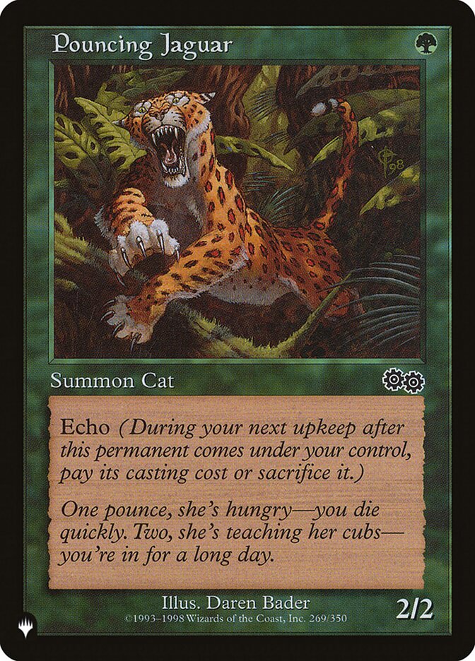Pouncing Jaguar (The List) Near Mint