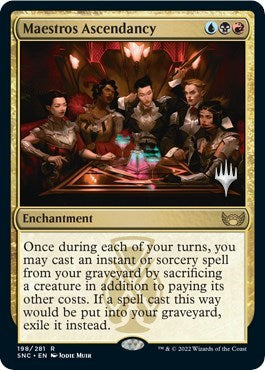 Maestros Ascendancy (Promo Pack: Streets of New Capenna) Light Play Foil