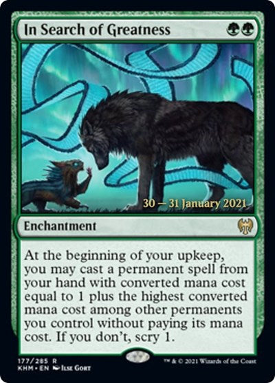 In Search of Greatness (Promos: Prerelease Cards) Near Mint Foil
