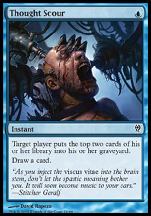 Thought Scour (Duel Decks: Jace vs Vraska) Heavy Play