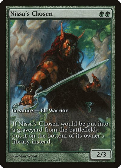 Nissa's Chosen (Promos: Game Day and Store Championship) Near Mint