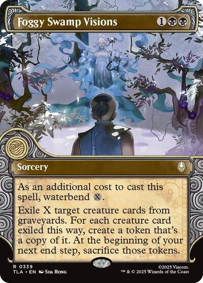 Foggy Swamp Visions (Showcase) (Avatar: The Last Airbender) Near Mint Foil