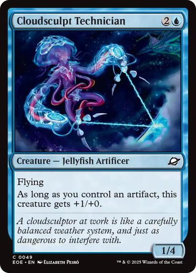 Cloudsculpt Technician (Edge of Eternities) Near Mint Foil