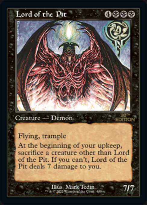 Lord of the Pit Retro Frame|0|0|0.00